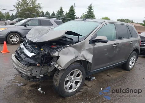 2013 Ford Edge Sel z USA, uszkodzony, nr VIN 2FMDK4JC1DBB64255